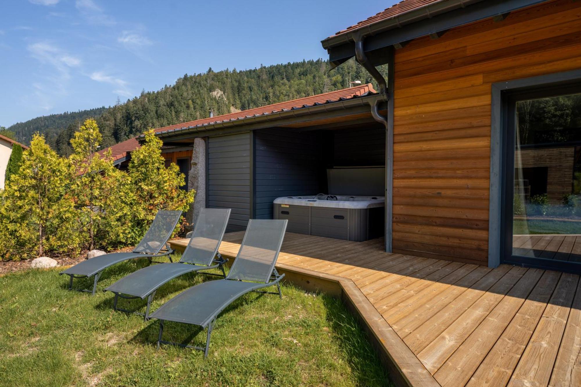 Chalet Nemesia Avec Spa A Gérardmer Dış mekan fotoğraf